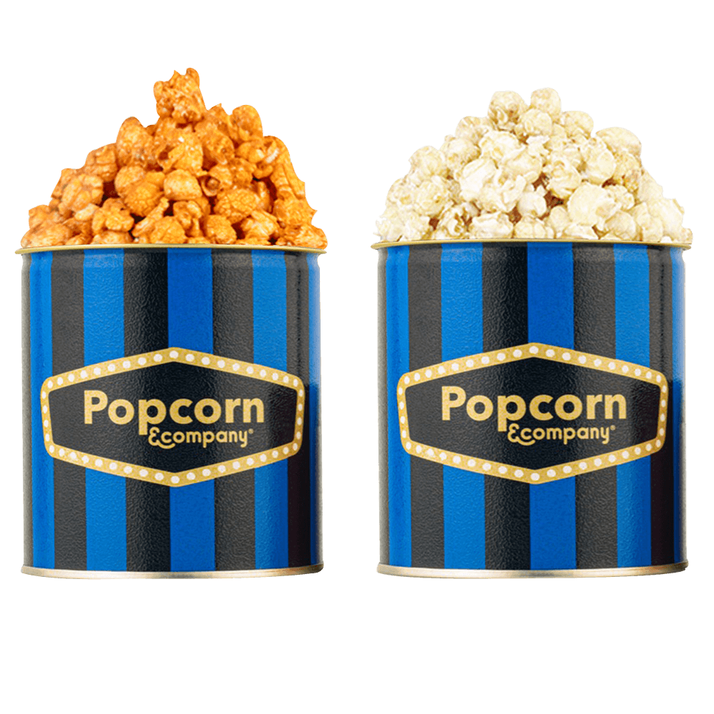 Popcorn & Company Festive Gift Combo- 210 Gm(Hazelnut Popcorn -130 Gm & Tomato Burst Popcorn -80 Gm)