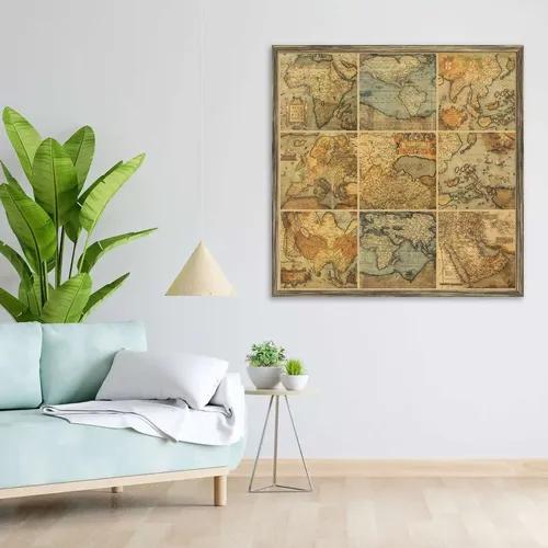 ArtzFolio Antique Maps | Premium Canvas Painting for Bedroom & Living Room