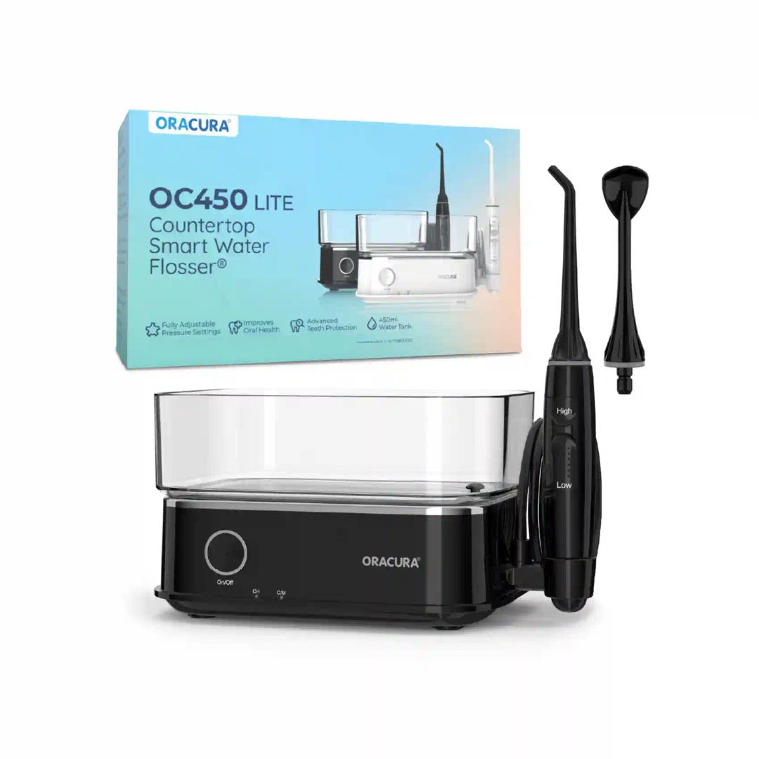 OC450 LITE Countertop Smart Water Flosser® - Black