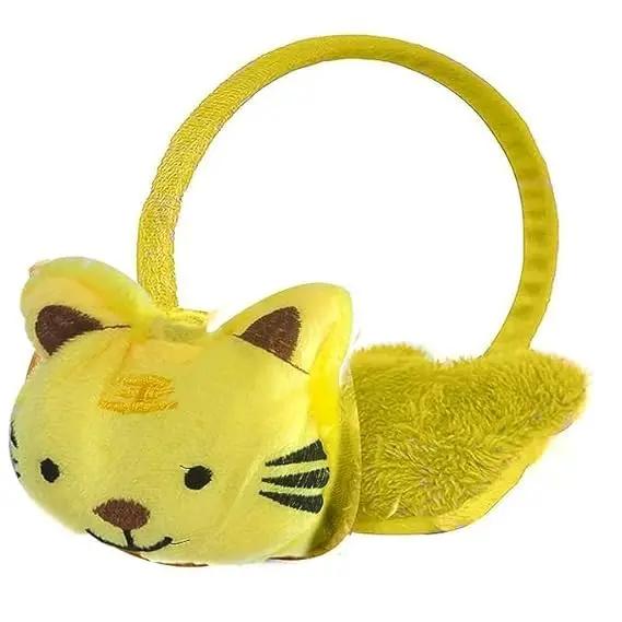 YOUTH ROBE - Premium Brand Ear Muff for Winter Season Ear Warmer for Travelling and Casual wear for kids Yellow