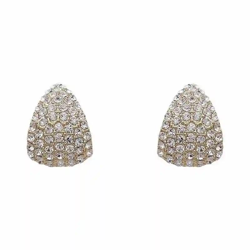 Diamond Bali Style Stud Earring