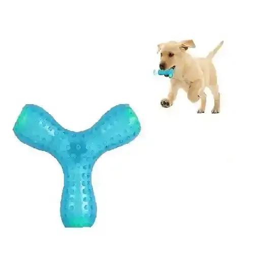 PSK PET MART Triangle Shape Flying Discs Catcher Dog Toy With Funny Sound Good For Dog'S/Puppies Pack Of 1