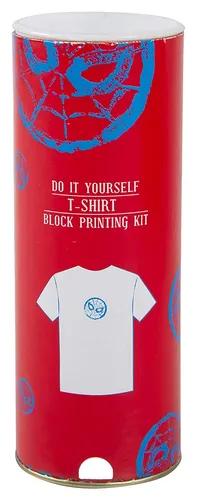 DIY Craft Kit Block Print Your T-Shirt With Spiderman (4-6 Years)