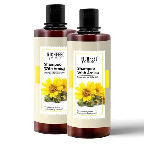 Richfeel Shampoo With Arnica 500 Ml Pack of 2