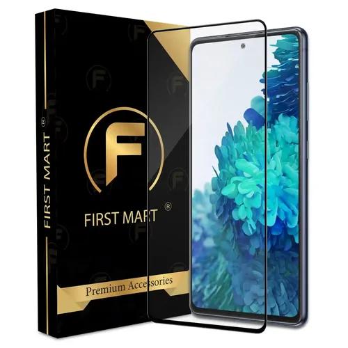 FIRST MART Premium Tempered Glass for Samsung Galaxy S20 FE 5G / S20 FE 4G / M31s with Edge to Edge Coverage and Easy Installation Kit, Pack of 1