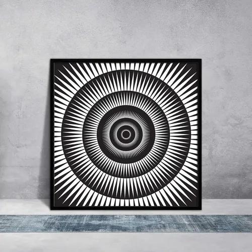 ArtzFolio Phantasm | Premium Canvas Painting for Bedroom & Living Room | Black Wood Frame | 16 x 16 inch (41 x 41 cms)