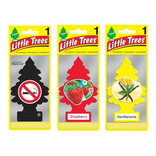 LITTLE TREES No Smoking Air|Strawberry|Vanillaroma|Hanging Trees|Combo of 3