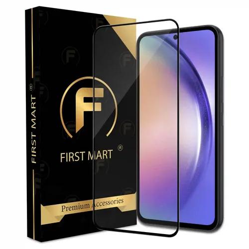 FIRST MART Premium Tempered Glass for Samsung Galaxy A54 5G and Samsung S23 FE 5G with Edge to Edge Coverage and Easy Installation Kit, Pack of 1