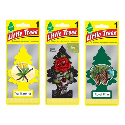 LITTLE TREES Vanillaroma|Rose Thorn|Royal Pine|Hanging Trees|Combo of 3