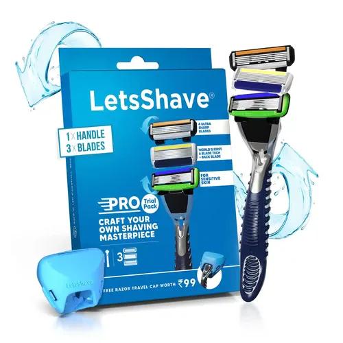 LetsShave Shaving Razor Trial Pack