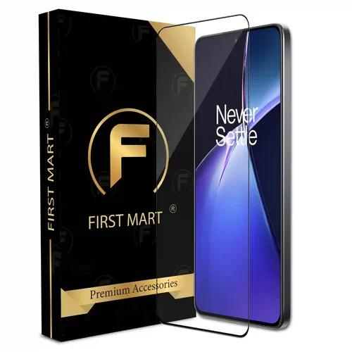 FIRST MART Premium Tempered Glass for OnePlus Nord CE 4 5G / Nord CE 3 5G with Edge to Edge Coverage and Easy Installation Kit, Pack of 1