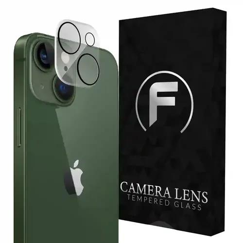 FIRST MART Camera Lens Protector for Apple iPhone 13 Mini / 13| Tempered Glass 9H Hardness Camera Cover Screen Protector | Crystal Clear & Case Friendly