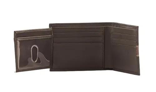 TALIA - Murano Leather Slimfold with Sidewing ID - Black/Grey