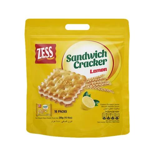 Zess Lemon Sandwich Cracker 288g